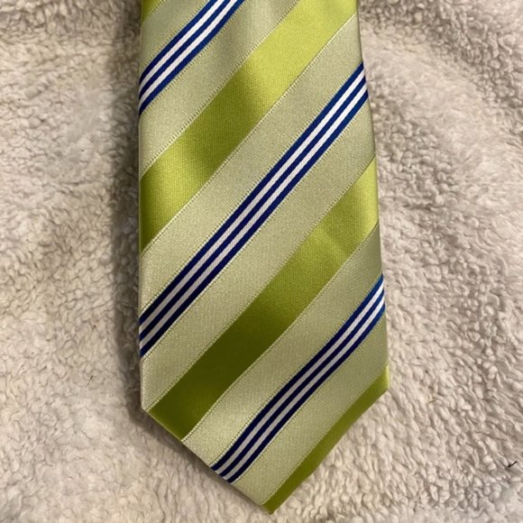 Italian Silk Striped Tie - Multicolor Tie